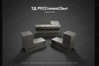 Кулачки с винтами тяжелого токарно-карусельного станка 1Е512 - фото оборудования ТД РУССтанкоСбыт