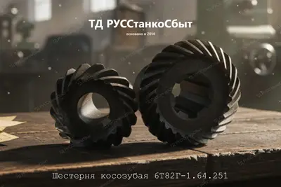 Шестерня косозубая 6Т82Г-1.64.251 - фото оборудования ТД РУССтанкоСбыт