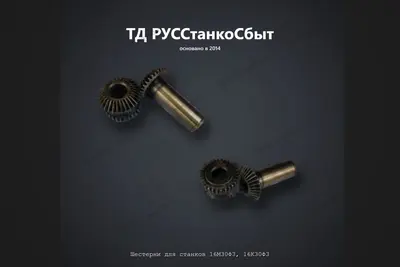 Шестерни для станков 16М30Ф3,16К30Ф3 - фото оборудования ТД РУССтанкоСбыт